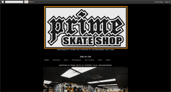 Desktop Screenshot of primeskateshop.com